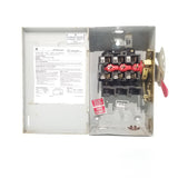 GE Disconnect 30 Amp 240 Volt Cat# TGN3321 Un-Fused