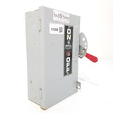 GE Disconnect 30 Amp 240 Volt Cat# TGN3321 Un-Fused