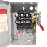 GE Disconnect 30 Amp 240 Volt Cat# TGN3321 Un-Fused