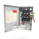 GE Disconnect 30 Amp 240 Volt Cat# TGN3321 Un-Fused