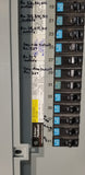 GE Panel With 225 Amp Main  & Breakers  208Y/120 Volt 3 Phase 4 Wire