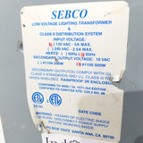 Sebco 1105500W Transformer 120 Volt 60 Hz