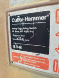 Cutler-Hammer Disconnect 60 Amp 600 Volt Cat# DH362URK Fused