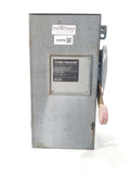 Cutler-Hammer Disconnect 30 Amp 600 Volt Cat# DH361URK Un-Fused
