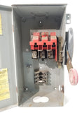 CH/EATON Disconnect 30 Amp 600 Volt Cat# DH361URK UN-FUSED