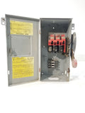 CH/EATON Disconnect 30 Amp 600 Volt Cat# DH361URK UN-FUSED