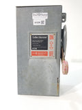 CH/EATON Disconnect 30 Amp 600 Volt Cat# DH361URK UN-FUSED