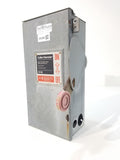 CH/EATON Disconnect 30 Amp 600 Volt Cat# DH361URK UN-FUSED