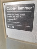 CH/EATON Disconnect 30 Amp 600 Volt Cat# DH361URK UN-FUSED
