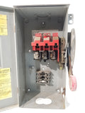 CH/EATON Disconnect 30 Amp 600 Volt Cat# DH361URK UN-FUSED
