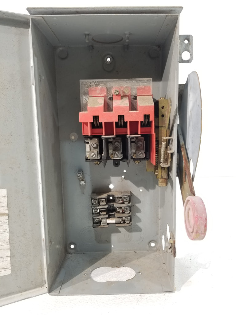 CH/Eaton Disconnect 30 Amp 600 Volt – IndSurp