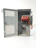 CH/Eaton Disconnect 30 Amp 600 VAC 250 VDC 3 Pole Type 3R Enclosure