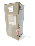 CH/EATON Disconnect 30 Amp 600 Volt Cat# DH361URK UN-FUSED