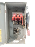 CH/EATON Disconnect 30 Amp 600 Volt Cat# DH361URK UN-FUSED