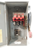 CH/EATON Disconnect 30 Amp 600 Volt Cat# DH361URK UN-FUSED