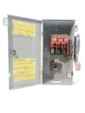 CH/EATON Disconnect 30 Amp 600 Volt Cat# DH361URK UN-FUSED