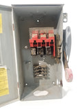 CH/EATON Disconnect 30 Amp 600 Volt Cat# DH361URK UN-FUSED