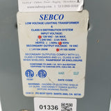 SEBCO  Transformer 120 Volt 60 Hz Model# 1105500W