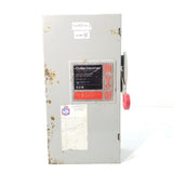 CH/EATON Disconnect 100 Amp 600 Volt Cat# DH363UGK Un-Fused