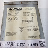Dongan Transformer .500 KVA 277/120-240 Single Phase 50/60 Hz