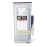 Square D  Disconnect 30 Amp 600 Volt 3 Phase Cat# HU361RB