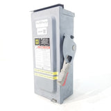 Square D  Disconnect 30 Amp 600 Volt 3 Phase Cat# HU361RB