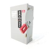 GE Disconnect 30 Amp 600 Volt Cat# TH3361 Fused