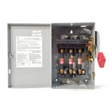 GE Disconnect 30 Amp 600 Volt Cat# TH3361 Fused