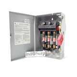 GE Disconnect 30 Amp 600 Volt Cat# TH3361 Fused