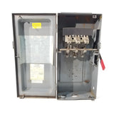 Cutler Hammer Disconnect 100 Amp 600 Volt Un-Fused Cat# DH363UD