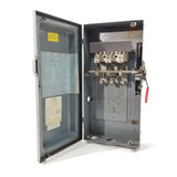 Cutler Hammer Disconnect 100 Amp 600 Volt Un-Fused Cat# DH363UD
