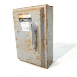 Federal Pacific Disconnect 30 Amp 600 Volt 3 Poles Un-Fused