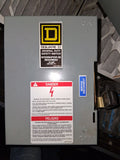 Square D Disconnect 30 Amp 240 Volt 60 Hz Cat# D221N