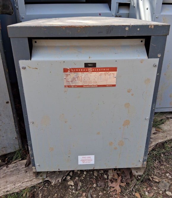 GE Transformer 30 KVA 480 Volt  60 Hz 3 Phase