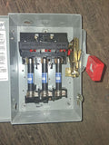GE Disconnect 30 Amp 600 Volt Model 7 Cat# TH3361