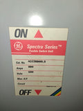 GE Spectra Series Fusible Switch Unit 800 Amp 600 Volt Cat# ADS36800LB