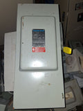 Crouse-Hinds Disconnect 100 Amp 240 Volt Cat# GH423N Indoor Fused
