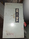 GE Disconnect 200 Amp 600 Volt Model 5 Cat# TH3364 Fused