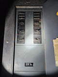 GE NHB 400 Amp Panel With 150 Amp Main & Breakers 277/480 Volt 3 Phase 4 Wire