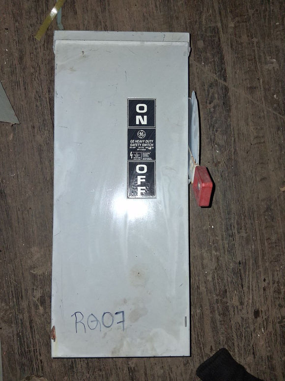 GE Disconnect 100 Amp 240 Volt