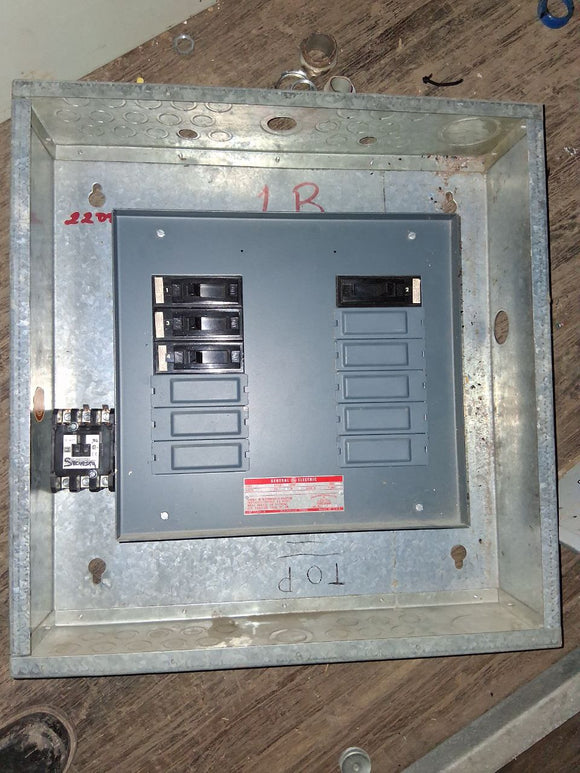 GE NHB 100 Amp Panel 277/480 Volt 3 Phase 4 Wire