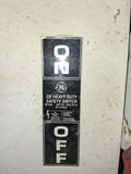 GE Disconnect 60 Amp 600 Volt Model 10 Cat# TH3362R Fused