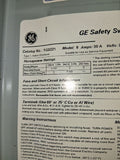 Ge Disconnect 30 Amp 240 Volt Model 8 Cat# TG3221