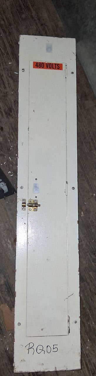 GE NHBX 100 Amp Panel With Breakers 277/480 Volt 3 Phase 4 Wire