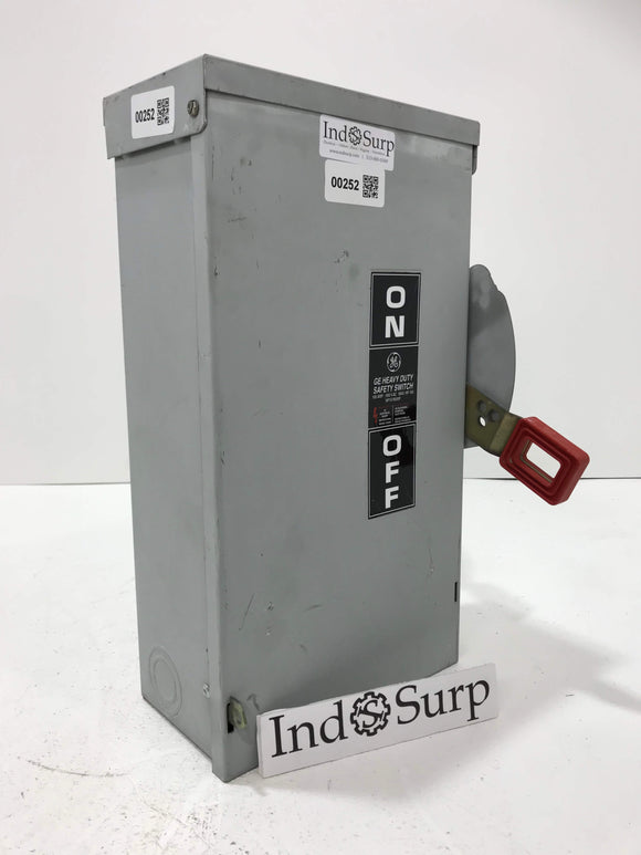 GE Disconnect 100 Amp 600 Volt Model 10 Cat# THN3363R