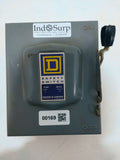 Square D Disconnect 30 Amp 240 Volt Cat# DU321
