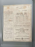 GE Disconnect 100 Amp 600 Volt Cat# TH3363 Fused