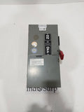 GE Disconnect 100 Amp 600 Volt Cat# TH3363 Fused