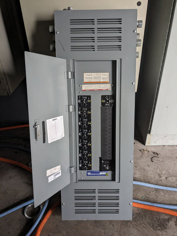 Square D NF 400 Amp Panel With Breakers! 600Y/347 V 3 Phase 4 Wire