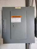 Square D NQOD 100 Amp Main Panel With Breakers 208Y/120 Volt 3 Phase 4 Wire